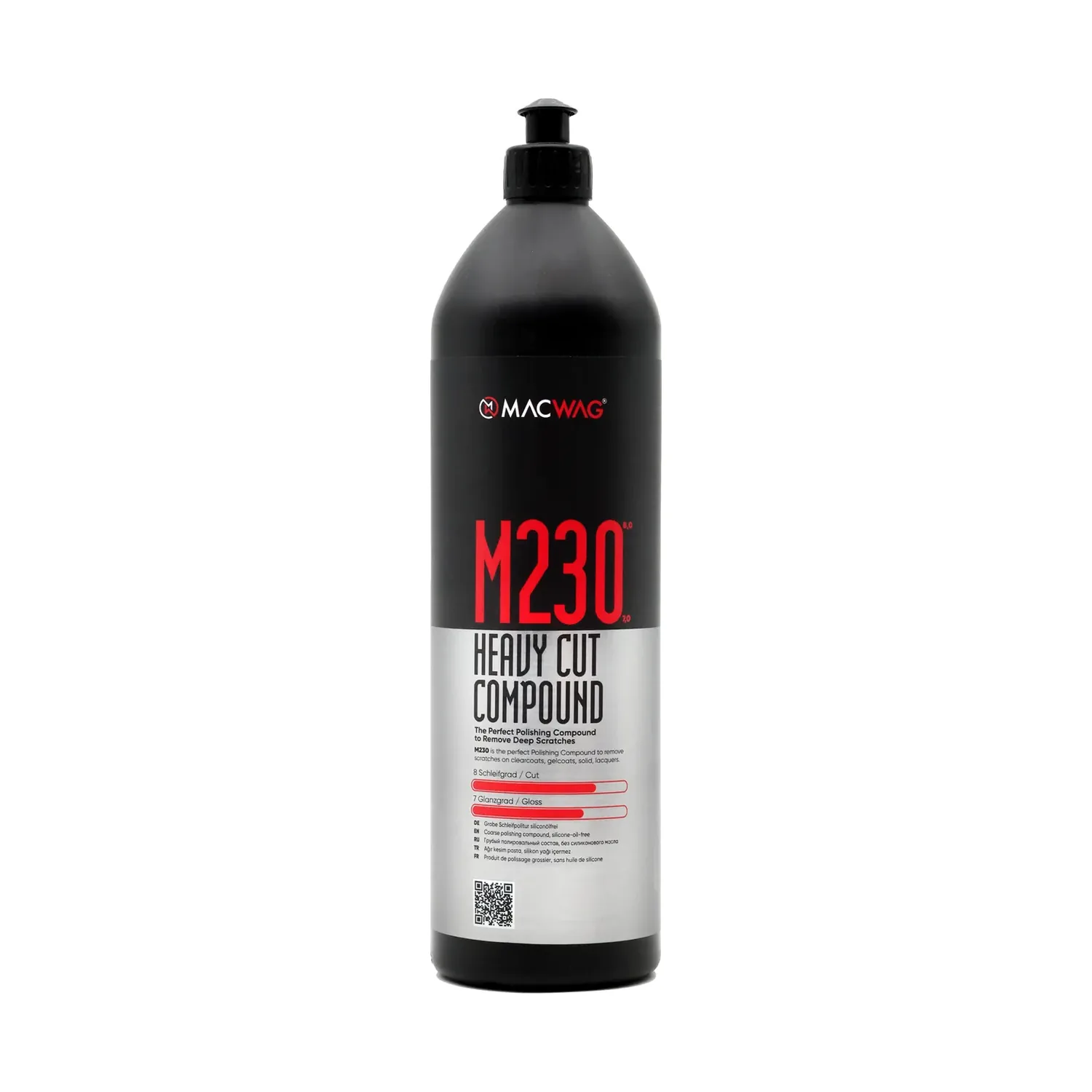 MACWAG M230 HEAVY CUT COMPOUND 1 l MACWAG M230 HEAVY CUT COMPOUND 1 l – Bild 1