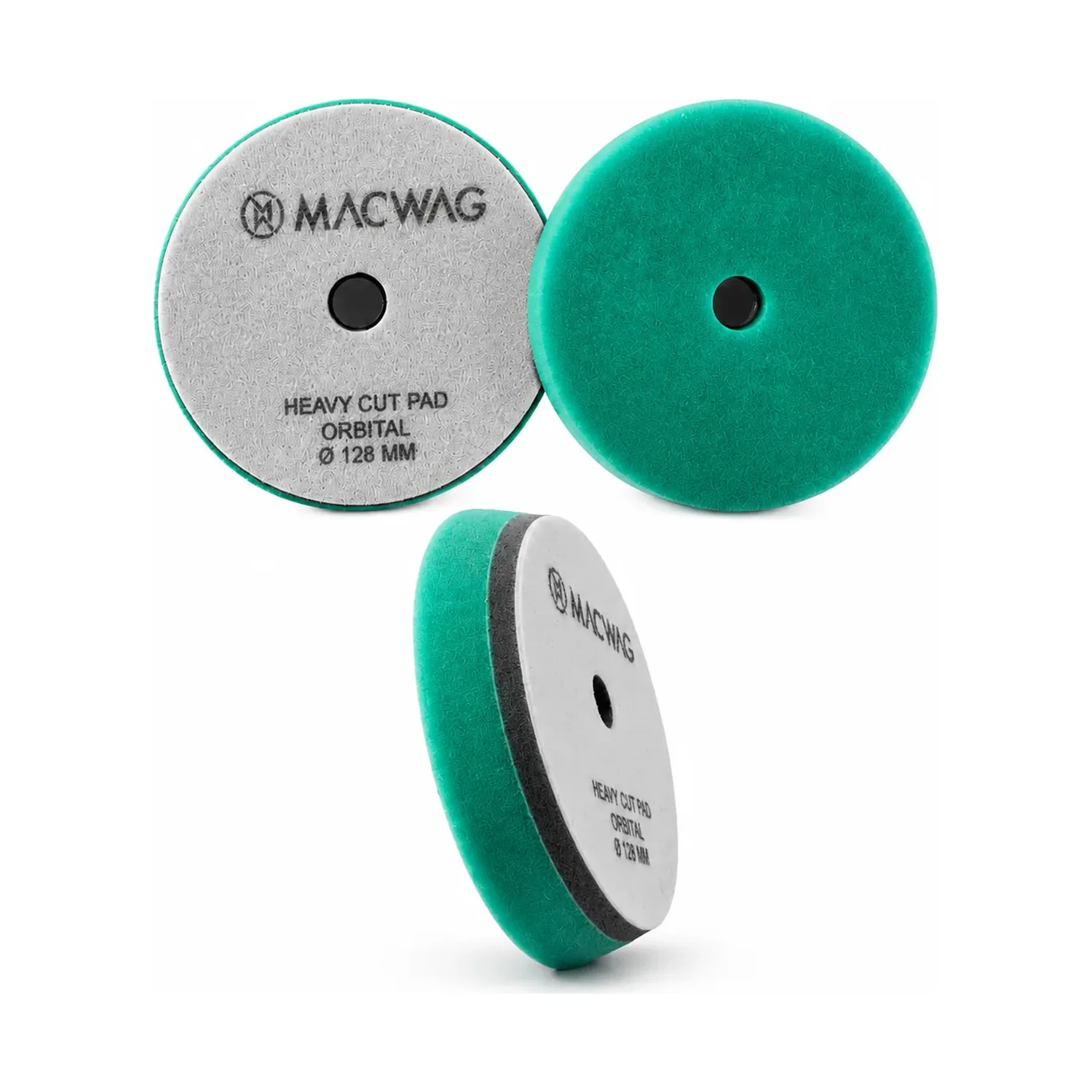 MACWAG SANDWICH DA GREEN PAD 128/150 x 25mm MACWAG SANDWICH DA GREEN PAD 128/150 x 25mm – Bild 1